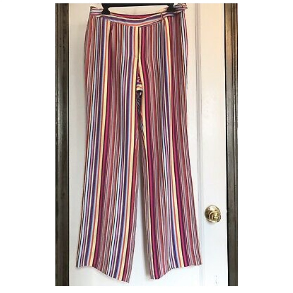 I.N.C. Int’l Concepts Stripe Pants Silk 10 NWT